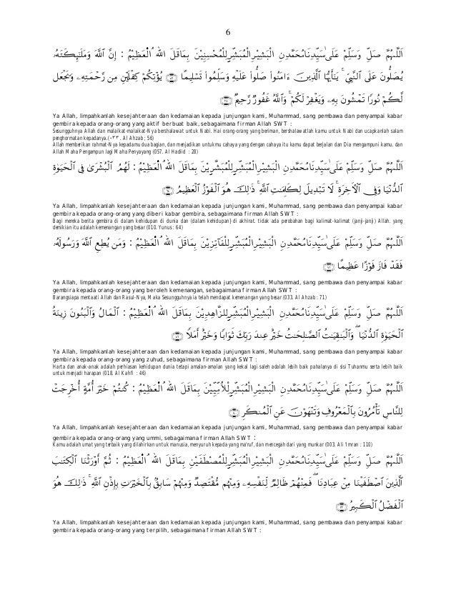 Shalawat Basyairul Khairat Pdf